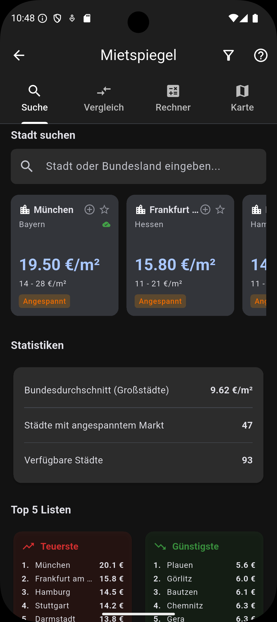 Mietspiegel-Check Screenshot 1