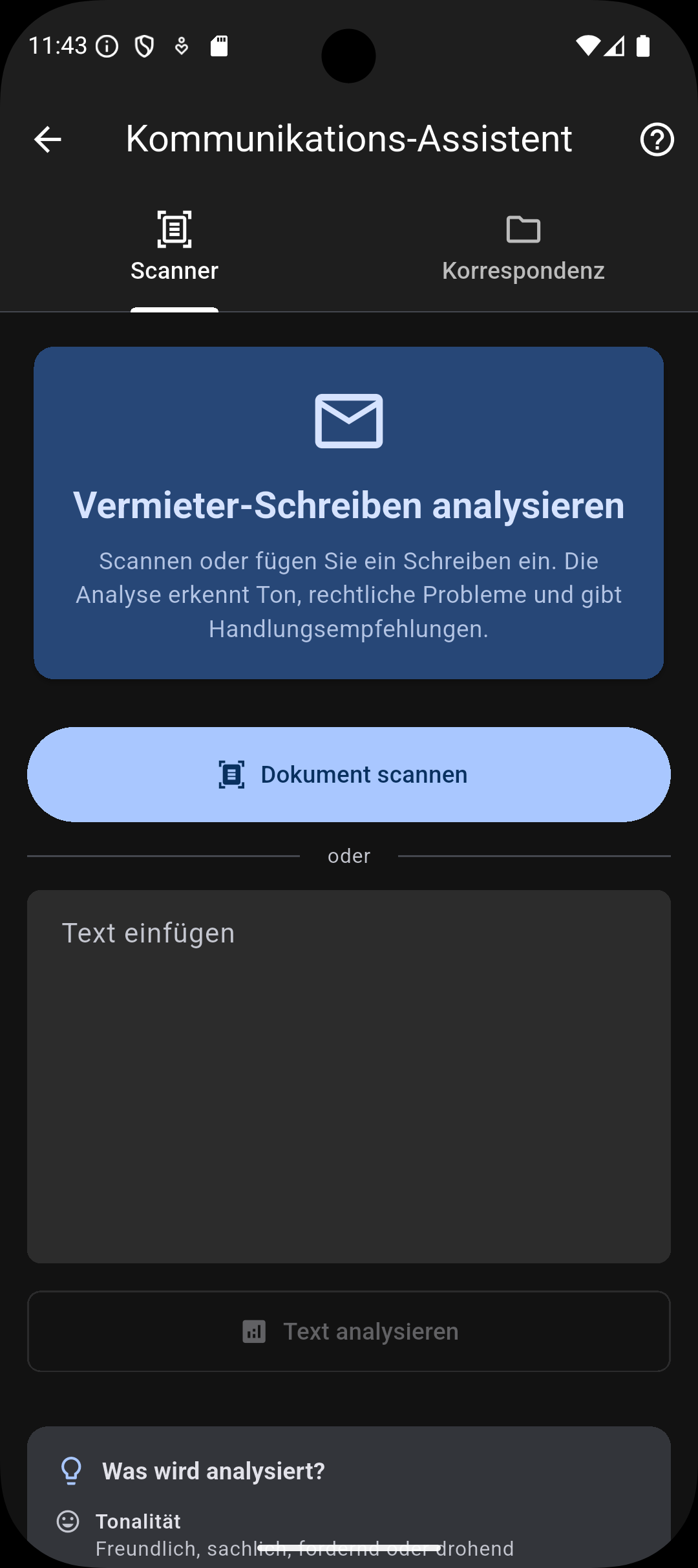 Vermieter-Post Screenshot 2