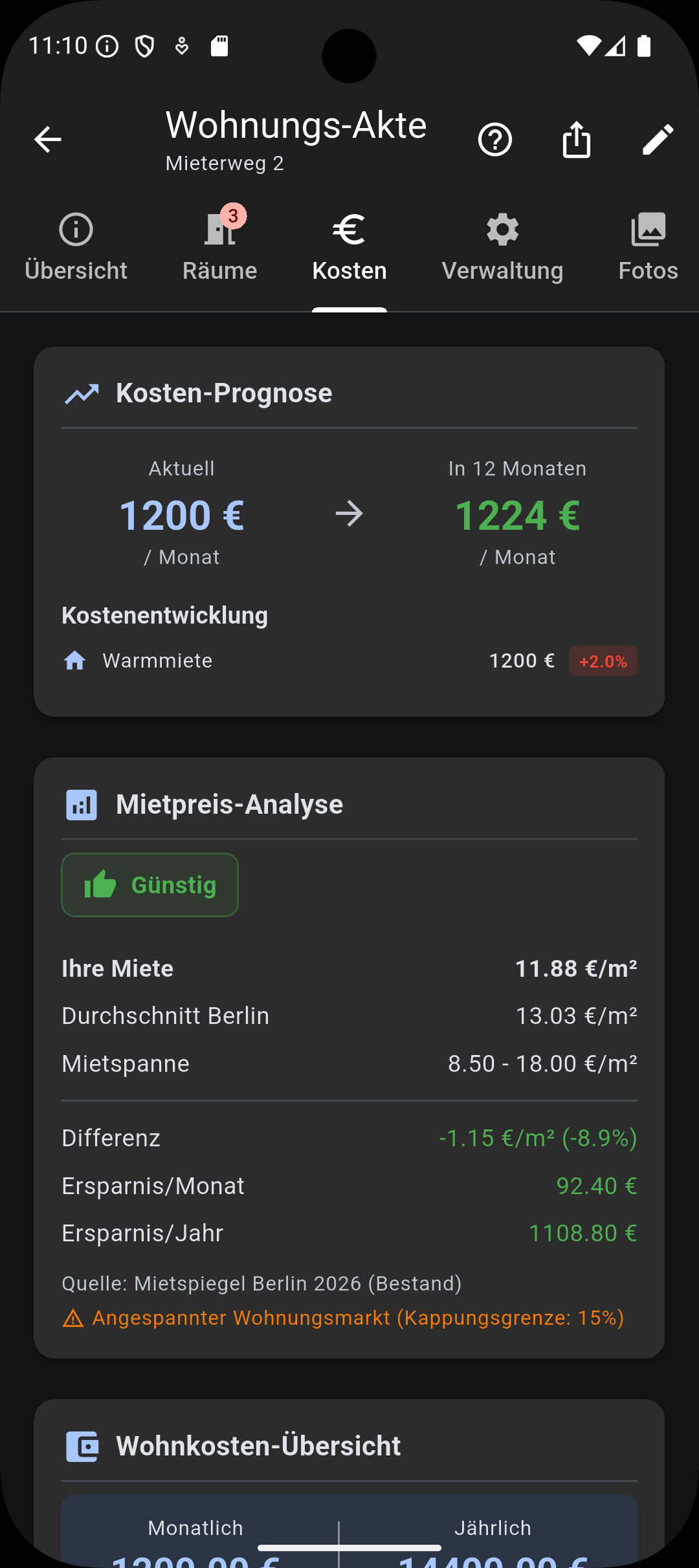 Wohnungs-Akte Screenshot 2